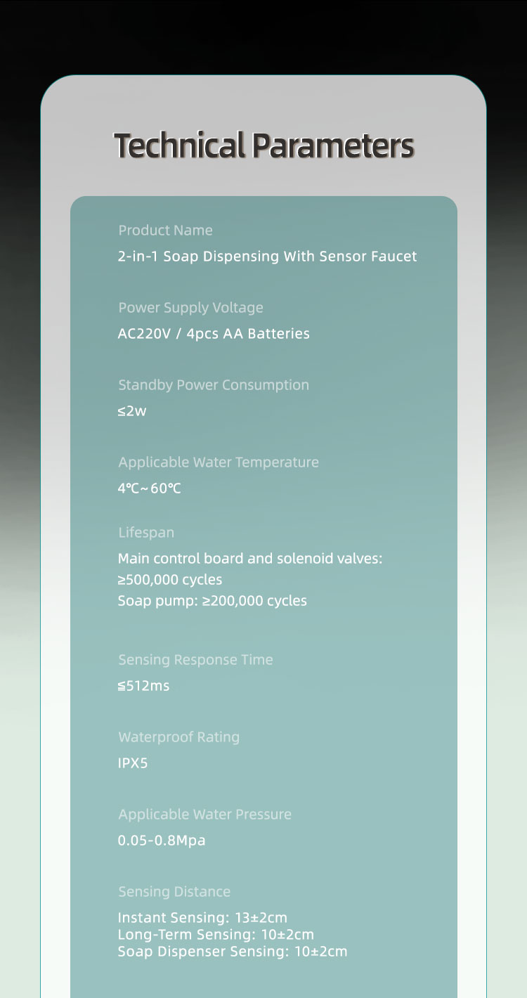 GIBO Sensor Faucet GIBO Sensor Faucet